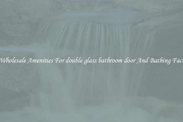 Buy Wholesale Amenities For double glass bathroom door And Bathing Facilities