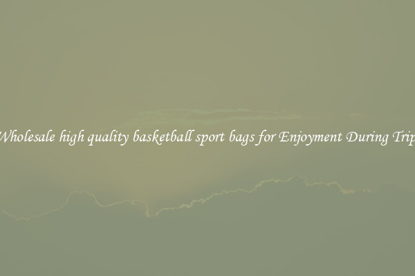 Wholesale high quality basketball sport bags for Enjoyment During Trips