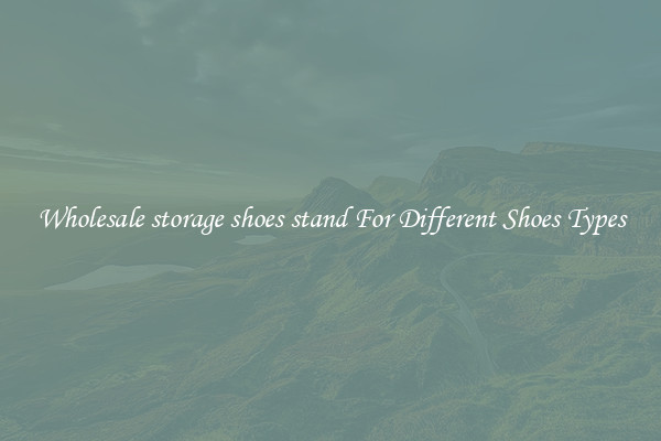 Wholesale storage shoes stand For Different Shoes Types