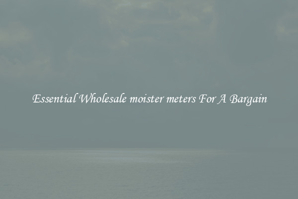 Essential Wholesale moister meters For A Bargain