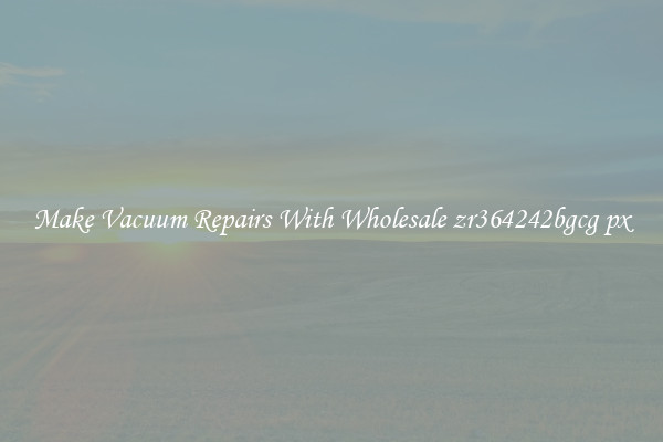 Make Vacuum Repairs With Wholesale zr364242bgcg px